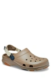 Crocs Classic Terrain Clog In Khaki/ Multi