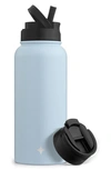 Joyjolt Stainless Steel Water Bottle In Blue