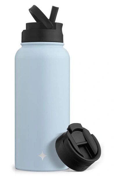 Joyjolt Stainless Steel Water Bottle In Blue
