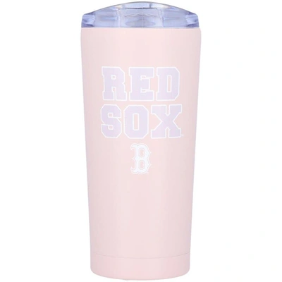 Logo Brands Boston Red Sox 20oz. Fashion Color Tumbler In Light Pink