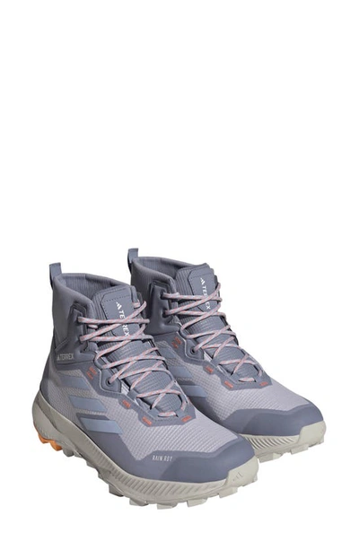 Adidas Originals Terrex Hiker Rain.rdy Waterproof Hiking Boot In Dawn/ Blue / Coral