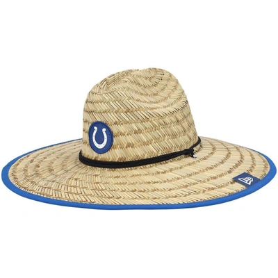 New Era Natural Indianapolis Colts Nfl Training Camp Official Straw Lifeguard Hat