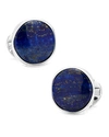 Cufflinks, Inc Lapis Sterling Silver Cuff Links In Blue