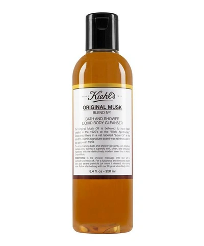 Kiehl's Since 1851 Original Musk Bath And Shower Liquid Body Cleanser 250ml In White