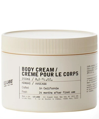 Le Labo Body Cream 250ml In White