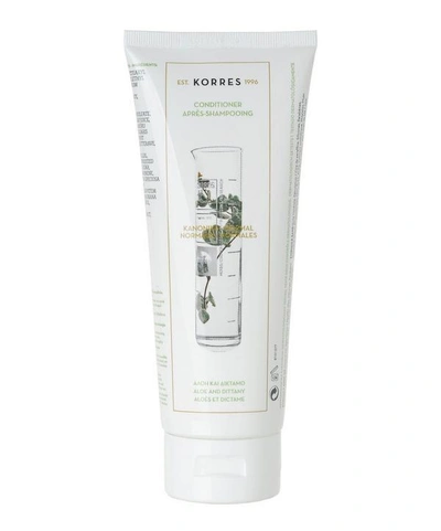Korres Aloe And Dittany Conditioner 200ml In White