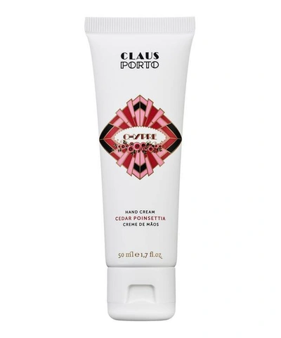 Claus Porto Chypre Cedar Poinsettia Hand Cream 50ml