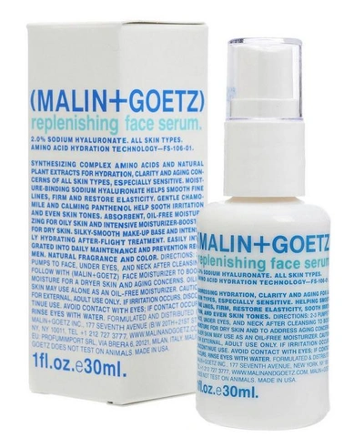 Malin + Goetz Replenishing Face Serum 30ml In White