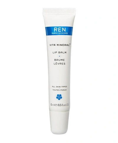 Ren Vita Mineral Lip Balm 15ml In White