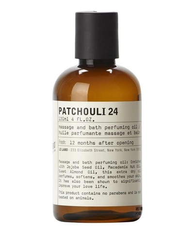 Le Labo Patchouli 24 Bath And Body Oil 120ml In White