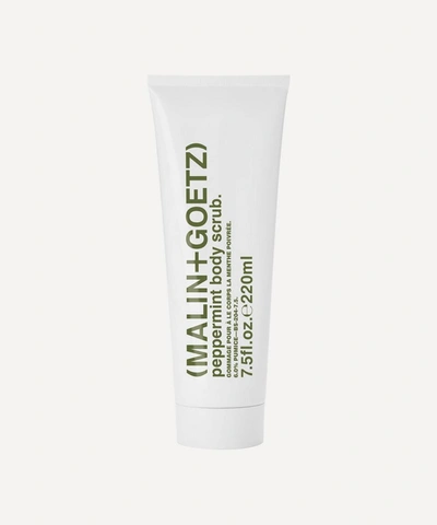 Malin + Goetz Peppermint Body Scrub 220ml In White