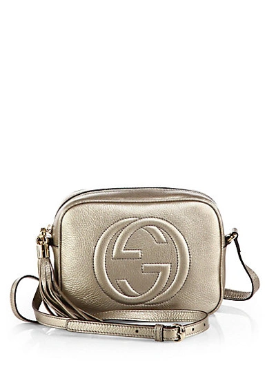brud volleyball Samme Gucci Soho Metallic Leather Disco Bag In Champagne | ModeSens