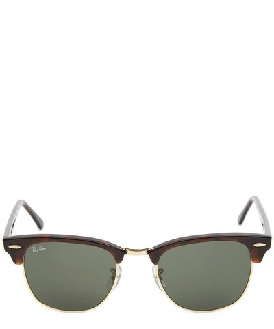 Ray Ban Original Clubmaster Sunglasses In Brown