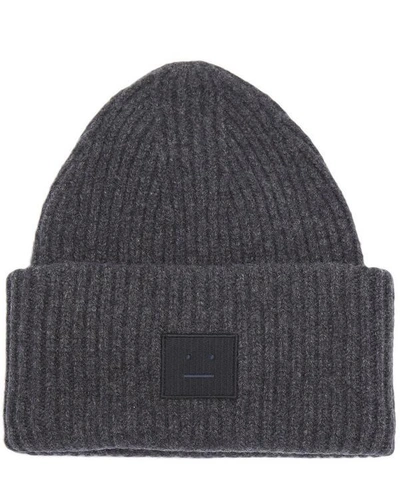 Acne Studios Pansy Large Face Hat In Grey