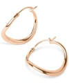 Dinny Hall Small Wave Hoop Earrings In Gold