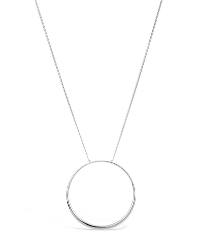 Dinny Hall Silver Signature Large Halo Pendant Necklace