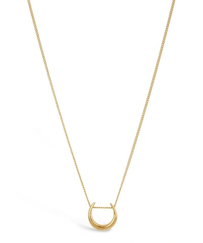 Dinny Hall Small Gold-plated Toro Slider Pendant Necklace