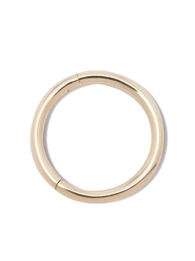 Maria Tash 18kt Yellow Gold Plain Single Huggie Earring