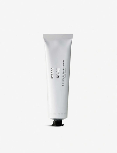 Byredo Rose Hand Scrub 100ml In White