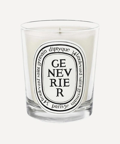 Diptyque Genevrier Scented Candle 190g In White