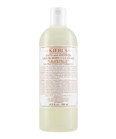 Kiehl's Since 1851 Grapefruit Bath And Shower Liquid Body Cleanser 500ml In White
