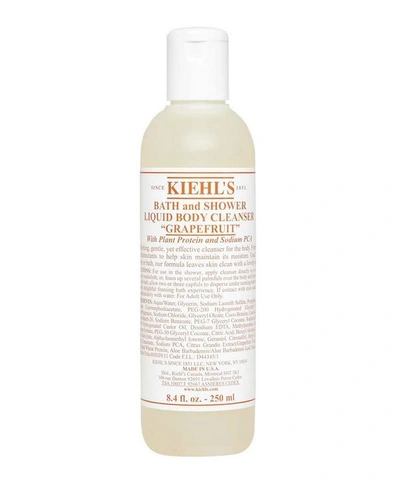 Kiehl's Since 1851 Grapefruit Bath And Shower Liquid Cleanser 250ml In White