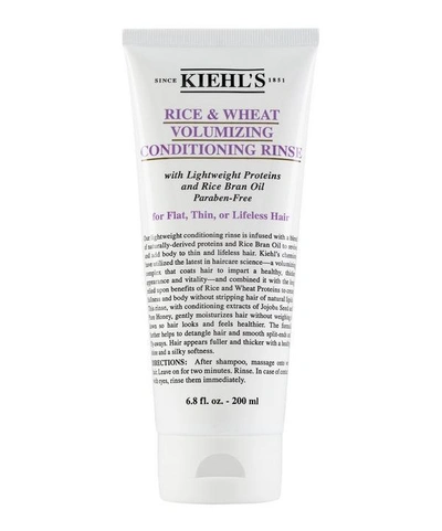 Kiehl's Since 1851 Rice & Wheat Volumizing Conditioning Rinse 250ml In White