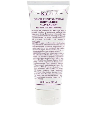 Kiehl's Since 1851 Lavender Gently Exfoliating Body Scrub 250ml In White
