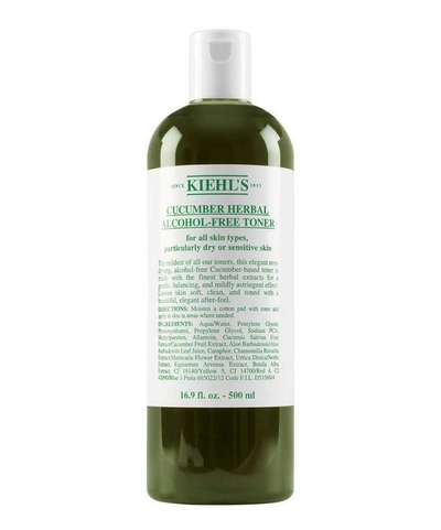 Kiehl's Since 1851 Cucumber Herbal Alcohol-free Toner 500ml In White