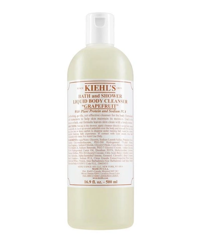 Kiehl's Since 1851 Grapefruit Bath And Shower Liquid Body Cleanser 1000ml In White