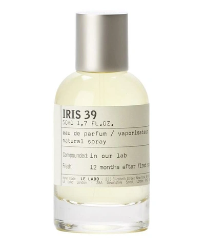 Le Labo Iris 39 Eau De Parfum 50ml In White