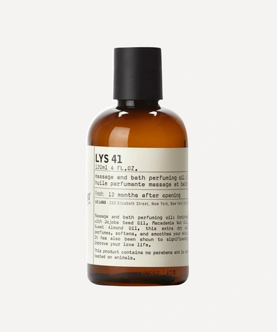 Le Labo Lys 41 Bath And Body Oil 120ml