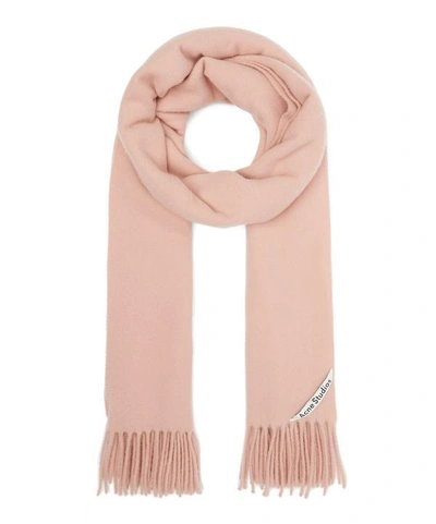 Acne Studios Canada Scarf In Pink