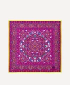 Liberty London Lodden 45 X 45 Silk Neckerchief In Lodden Aubergine