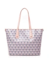 Liberty London Little Marlborough Tote Bag In Iphis Canvas In Blue