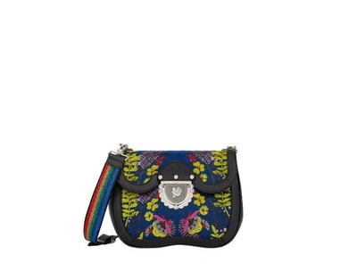 Furla Ducale Crossbody S Toni Blu In Toni Blu-multicolor | ModeSens