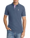 Psycho Bunny St. Croix Regular Fit Polo Shirt In Tidal Blue