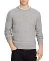 Polo Ralph Lauren Washable Cashmere Crewneck Sweater In Gray Heather