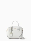 Kate Spade Carter Street - Kylie Leather Satchel - White In Bright White