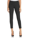 Kenneth Cole Seamed Skinny Ankle Pants In Black