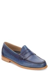 G.h. Bass & Co. 'larson - Weejuns' Penny Loafer In Navy/ Navy Leather