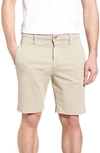 34 Heritage Nevada Twill Shorts In Stone Twill