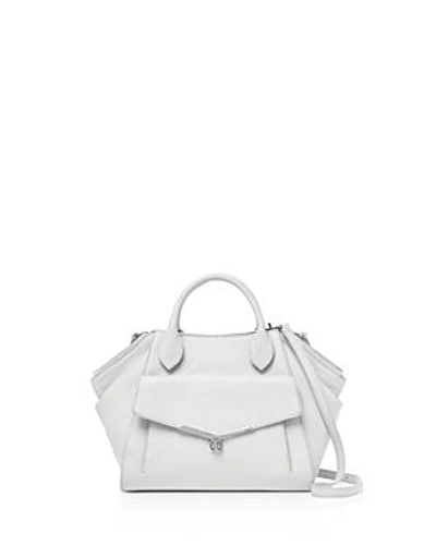 Botkier Vivi Calfskin Leather Satchel - White In Chalk