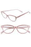 Corinne Mccormack Marley 52mm Reading Glasses - Pink