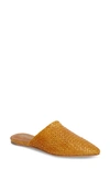 Jeffrey Campbell Dashi Woven Mule In Mustard