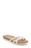 G.h. Bass & Co. Sharon Sandal In White Leather