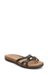 G.h. Bass & Co. Sharon Sandal In Black Leather