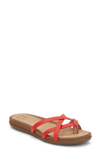G.h. Bass & Co. Sharon Sandal In Roma Red Leather