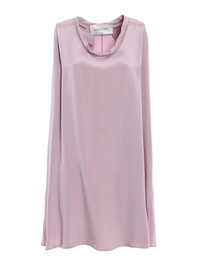 Valentino A-line Dress In 6ewater Lilac