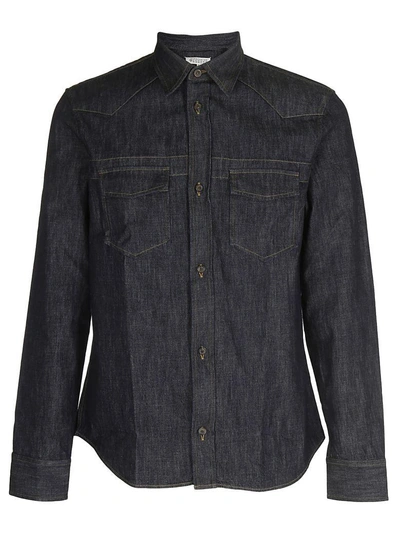 Maison Margiela Denim Shirt In Grigio